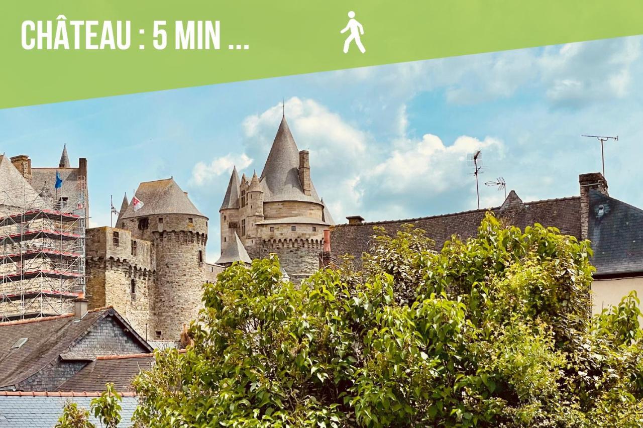 Joli Studio A Deux Pas Du Chateau Et Du Centre Vitré Dış mekan fotoğraf
